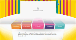Desktop Screenshot of domusserragaucha.org.br